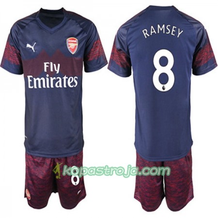 Billiga Fotbollströjor Arsenal Aaron Ramsey 8 Barn Borta tröja 2018/19 Kortärmad